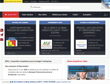 Tablet Screenshot of globalbpa.com